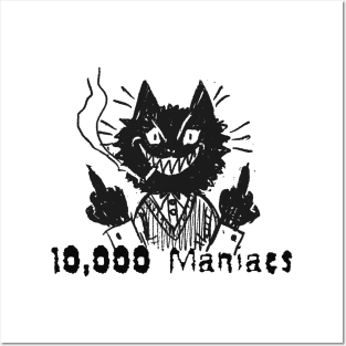 10.000 maniacs and the bad cat Posters and Art